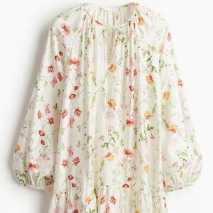 H&M Tie-Detail Dress, size XL